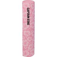 キャプテンスタッグ VitFit ヨガマット 61×173cm ハイビイスカスピンク UR-0869 1個