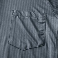 HOOH 裏起毛ジップアップシャツ 280-78ヘリンボーンシルバー L 村上被服 1セット（2着入）（直送品）