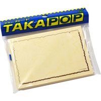 ササガワ ショーカード 大 レザック 17-5394 1セット(1冊(30枚)×5)