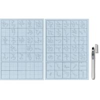 墨運堂 みずがきセット ひらがな編 29394 1個