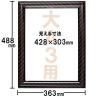 アートプリントジャパン 大A3額金ラック 1枚（わけあり品）
