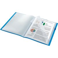 キングジム クリア-ファイル ホルダ-イン 12P A4タテ 黄 6171-3Tキイ 1セット（2冊）（直送品）