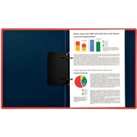 キングジム ファルベン リングファイル　A4タテ 黒 6961FNクロ 1セット（2冊）（直送品）