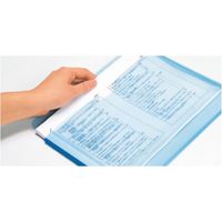 キングジム Mホルダー A3ヨコ 青 753Eアオ 1セット(4枚)