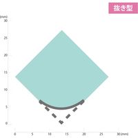 呉竹 クラフトパンチ キュアパンチコーナー ラウンダー SBKPC900-1 1個