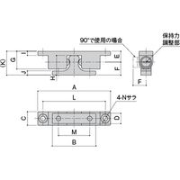 【機構部品・建築金物（錠・シリンダー・キャッチ）】シブタニ ボールキャッチ（ステンレス） SC-200-1 1個（直送品）