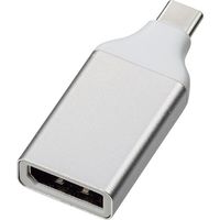 サンワサプライ USB Type C-DisplayPort変換アダプタ 4K/60Hz対応 AD-ALCS-DP 1個
