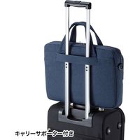 サンワサプライ 軽量カジュアルPCバッグ 15.6インチワイド ネイビー BAG-CA10NV 1個