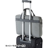 サンワサプライ 軽量カジュアルPCバッグ 15.6インチワイド グレー BAG-CA10GY 1個（直送品）