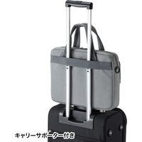 サンワサプライ 軽量カジュアルPCバッグ 13.3インチワイド グレー BAG-CA11GY 1個（直送品）