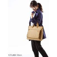 サンワサプライ カジュアルPCバッグ 15.6インチワイド対応 キャメル BAG-CA12CA 1個