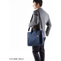 サンワサプライ カジュアルPCバッグ 15.6インチワイド対応 ネイビー BAG-CA12NV 1個（直送品）