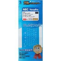 サンワサプライ NEC VersaPro/Pro J 6/5世代 VD/VX/VL(テンキーあり)用シリコンキーボードカバー FA-SNXV51W 1個