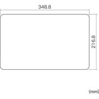 サンワサプライ Wacom ペンタブレット One用ペーパーライク反射防止フィルム LCD-WO13P 1枚