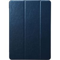 サンワサプライ iPad 10.2インチ ソフトレザーケース ブルー PDA-IPAD1607BL 1個（直送品）