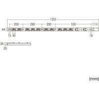 延長コード 電源タップ 3m IEC C13 20個口 ブラック TAP-SV23020LKN サンワサプライ 1個（直送品）