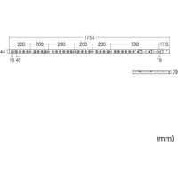 延長コード 電源タップ 3m IEC C13 28個口 ブラック TAP-SV23028N サンワサプライ 1個（直送品）