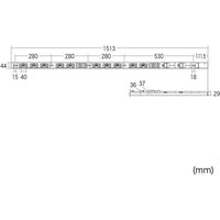 延長コード 電源タップ 3m IEC（C13/19） 24個口 ブラック TAP-SV23024C19LKN サンワサプライ 1個（直送品）