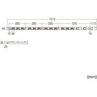 延長コード 電源タップ 3m IEC C13 24個口 ブラック TAP-SV23024LKN サンワサプライ 1個（直送品）