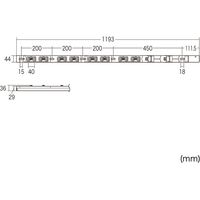 延長コード 電源タップ 3m IEC C13 16個口 ブラック TAP-SV23016LKN サンワサプライ 1個（直送品）