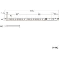 延長コード 電源タップ 3m 3P（ピン） 18個口 ブラック TAP-SVSL1518BN サンワサプライ 1個（直送品）