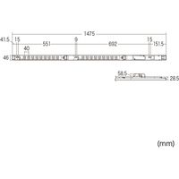 延長コード 電源タップ 3m 3P（ピン） 18個口 ブラック TAP-SVSL3018CN サンワサプライ 1個（直送品）