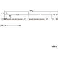 延長コード 電源タップ 3m 3P（ピン） 18個口 ブラック TAP-SVSL3018B20N サンワサプライ 1個（直送品）