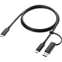 サンワサプライ VESAマウント対応Type-C・USB3.1A接続ドッキングステーション USB-CVDK5 1個（直送品）