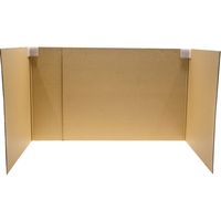 デスクパーテーション（ダンボール素材） EE-682 1ケース（5セット:本体2枚×5セット） ヤマニパッケージ