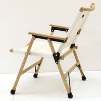 スパイス バカンス　キャンパスフォールディング　ウッドディレクターチェア　ホワイト SFVY1920WH 1台（直送品）