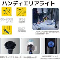 TAKENOW ハンディエリアライト WL5018 1個（直送品）