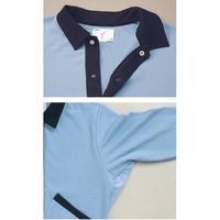 日本エンゼル スクエアニット室内着（衿付き前開きタイプ)　5101　サックス　3L 1枚　【介護用衣類】介援隊カタログ（直送品）