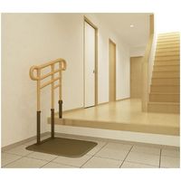 モルテン ルーツHS　あがりかまちタイプ　H型　片手すり　MNTPMKH1BR 1台　介援隊カタログ（直送品）