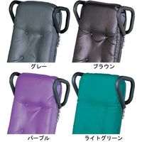 睦三 フルリクライニング カームV　No.238　グレー 1台 介助式 【車いす】介援隊カタログ W0012（直送品）