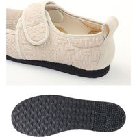 マリアンヌ製靴 彩彩～ジャガード～　W903　ブラック　21.5cm 1足　介援隊カタログ W1712（直送品）