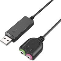 バッファロー USBオーディオアダプター BSHSAU100BK 1台