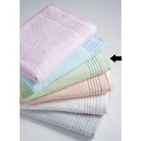 ナストーコーポレーション 細糸の泉SAITOnoIZUMI フェイスタオル グリーン 10枚 180275 1ケース(10枚入)（直送品）