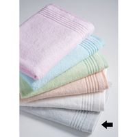 ナストーコーポレーション 細糸の泉SAITOnoIZUMI フェイスタオル グレー 10枚 180276 1ケース(10枚入)（直送品）