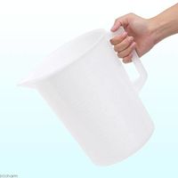 アズワン ポリプロピレン手付ビーカー・乳白色 5000mL 2250000612194 1個（直送品）