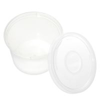 ディ・キャッツ ディッシュボトル 丸型大(直径120×80mm) 穴あき フィルター付き 10個 85859 1個（直送品）