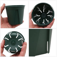 兼弥産業 スリット鉢 ＥＵＰＯＴ １０ｃｍ モスグリーン ５０個入り 102926（直送品）