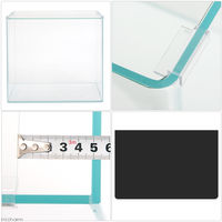 Aqullo スーパークリア 前面曲げガラス水槽 アクロ４５ＲＨ（４５×３０×４０ｃｍ） 106597 1個（直送品）