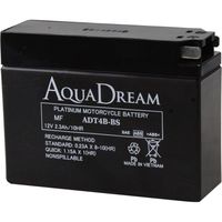 【バイク用品】AQUA DREAM（アクアドリーム） バイク用バッテリーシールド型MF ADT4B-BS 1個（直送品）