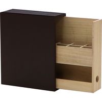 【軒先渡し】ヤマソロ Maronie デスクオーガナイザー 2段 幅100×奥行250×高さ300mm 77-304 1台（直送品）