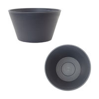 リーフ スイレン鉢 2色セット(グレー・ホワイト)睡蓮 ハス 鉢 2250001874270 1セット（直送品）