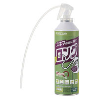 【アウトレット】エアダスター エアスプレー ロングチューブ エコ DME(ノンフロン) 逆さ使用可能 AD-ECOLT エレコム 1本