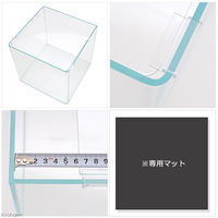 Aqullo スーパークリア 前面曲げガラス水槽 アクロ３０キューブＲ 335522 1個（直送品）