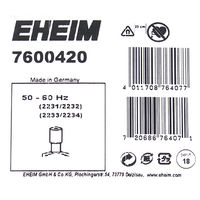 EHEIM エーハイム インペラー 2232/2234用 50/60Hz 10976 1個（直送品）