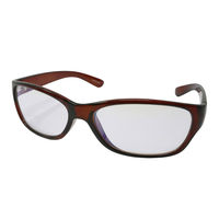 ハート光学 ブルーカットレンズ快適パソコンメガネ ブラウン PC61-2 1個