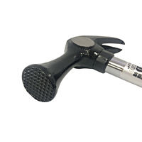 長谷伸ハンマー メタルリコ 仮枠ハンマー スチールパイプ柄 熱処理済 小止付 360mm 112294 1セット(3本)（直送品）